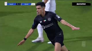 هدف ⚽ بن شرقي | بن شرقي ينهي 💪🏻 ما بدئه الرفاق و يساهم في فوز الجزيرة ضد فريق الشارقة | BENCHARKI