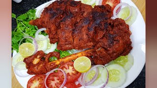 Mutton Leg Roast Without Oven | Mutton Raan Roast Recipe | बकरे की रान फ्राई