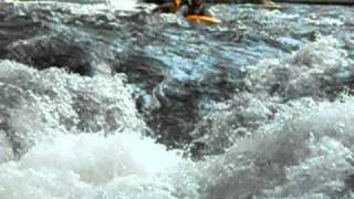 Riverboarding Worser Wesser, Nantahala River.  8-15-10