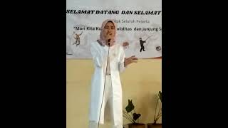 Penampilan Bu melisa di Lomba menyanyi solo dalam rangka HUT PGRI ke 77