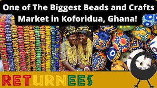 One of The Biggest Beads and Crafts Market in Koforidua Ghana | Krobo Beads | Koforidua, Ghana