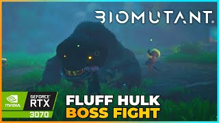 BIOMUTANT - Fluff Hulk Boss Fight Gameplay (Very Hard Difficulty)