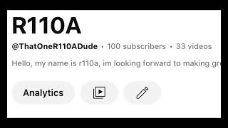 Thanks For 100 Subscribers!