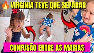 Teve Briga Entre Maria Alice e Maria Flor! Virginia Teve Que Separar!