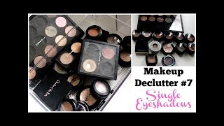 Makeup Collection - Makeup Declutter & Purge | #7 - Single Eyeshadows