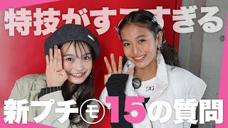 【質問コーナー】新プチ㋲に１５の質問してみた🎤