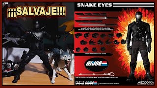 SNAKE EYES 'MEZCO ONE: 12' -Unboxing Español-  Figura Gi-Joe Mezco Toys