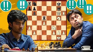 Supper Chess Game: 37 By Hikaru Nakamura vs Gukesh D