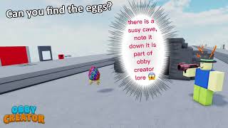 obby creator egg hunt lore