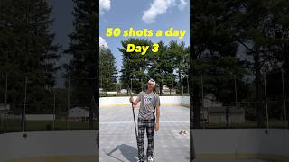 50 shots a day, Day 3 #hockey #daily #challenge #fyp