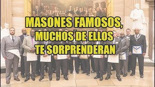 MASONES FAMOSOS