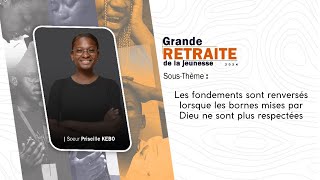 🚨 Grande Retraite JPS 2024 | Dévotion matinale du 06.08.2024 | Sr. Priscille KEBO