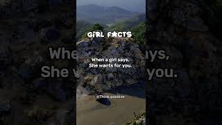 Girl Fact 👧 #shorts #psychology #facts #youtubeshorts