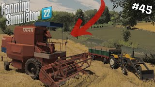 Pierwsze żniwa swoim kombajnem!😱Żniwa jęczmienia & opryski🌱*NOWA DZIERŻAWA*🔥"Polska Wieś" [S1] FS22