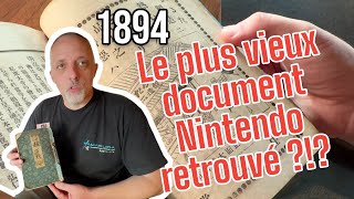 Un collectionneur français a retrouvé le plus vieux document Nintendo connu à ce jour?