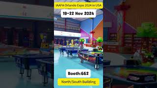 EAPRK IAAPA Orlando Expo 2024 in USA EPARK Booth No.662#expo #iaapa #iaapaexpo