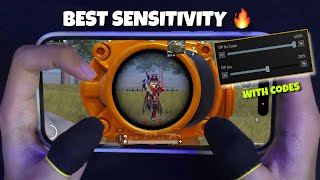 NEW😱BEST SENSITIVITY & SETTINGS 2024🔥| 4 Finger Claw Gyroscope | PUBG MOBILE