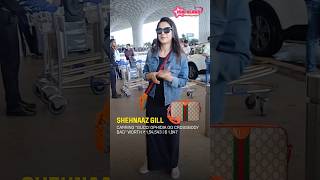 Shehnaaz Gill Carrying Gucci Bag Worth ₹ 1.54 Lakhs | Shehnaaz Gill #shorts #shehnaazgill #gucci