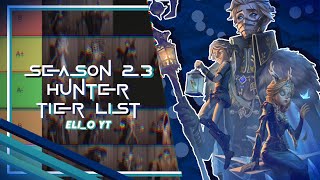 Identity V - Hunter Tier List Season 23 (With Hermit!)