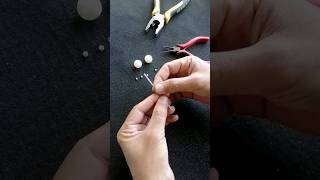 Simple Jewellery making for wedding party or event fun and DIY Pearl Jewellery earrings