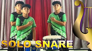 Solo Snare Elementary - Lewis Alfred Arellano Gonzales | MMC 6th Invitational DLC Competition