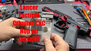 Lancer Tactical Cthulhu rotary CNC hop up install. (Full video) @LancerTacticalTV #airsoft