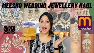 MEESHO Wedding/ Festive Jhumaka Earrings Haul🤩 Meesho Jewellery Haul💕 #meeshohaul