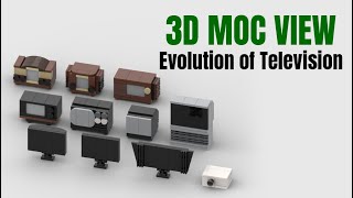 Evolution of Television - Lego MOC