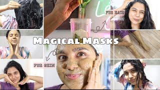 Wowww 😱 Tried “പണക്കാരി” Mask 🤑💯 പൊപ്പൊളിപ്പൻ Results 🤩 Hair Smoothening ~ Full Body Polishing