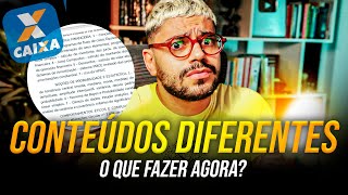 CONCURSO CAIXA VAI RETIFICAR O EDITAL? TEMOS 2 EDITAIS DIFERENTES!!