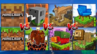 Minecraft VS Minecraft TRIAL VS Craftsman 2024 VS Craftsman VS Craftsman Furniture VS Lokicraft AGES