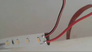 تركيب الانارة المخفية مع محول (220v) الي (12v)