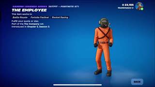 The Employee in Fortnite (Gaming Legends Series)