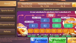 3 Patti Blue se Free weekly Bonus Hasil Karain How to Get Free Bonus in 3 Patti Blue Real EarningApp