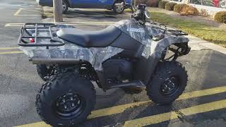 2018 Suzuki Kingquad Camo Power Steering Powersports of Carol Stream IL 60188 $9,699