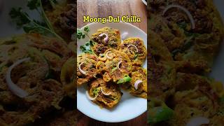 Healthy Moong Dal Chilla | Moong Dal Chilla Recipe | Soaked Moong Dal Recipes #shorts