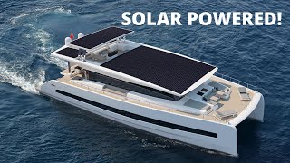 THE AMAZING "SILENT 80" SOLAR POWERED CATAMARAN - HOW THEY BUILD IT!