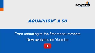 AQUAPHON® A 50 water leak detector - Tutorial Trailer