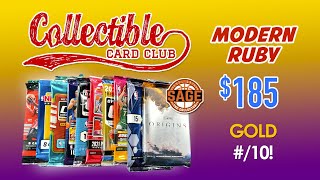 $185 Collectible Card Club Modern Ruby Basketball Subscription Box