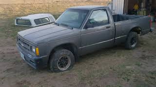 1992 Chevy S10 LS swap begins...