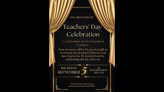 Teachers' day Celebration @ IEAS