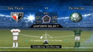 CAMPEONATO BRASILEIRO SÉRIE A -RODADA #26 SÃO PAULO X PALMEIRAS - BOMBA PATCH 2024 - GAMEPLAY PS2.