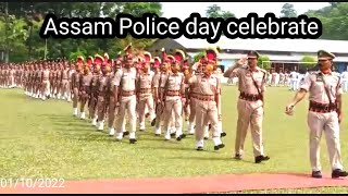 Assam Police day celebrate 01/October 2022 #defence_and_sports