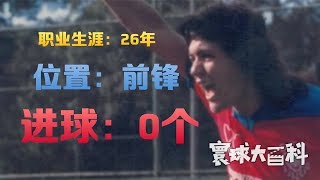 足坛南郭先生：一位驰骋26年0进球的魔幻现实主义前锋【寰球大百科376】