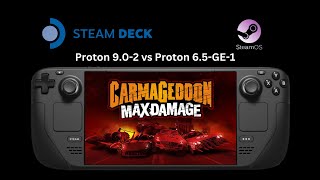 Carmageddon: Max Damage - Steam Deck Gameplay | Proton GE Performance Fix