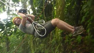 Tarzan Swing in Costa Rica