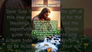 Morning Prayer #morningprayertostartyourday