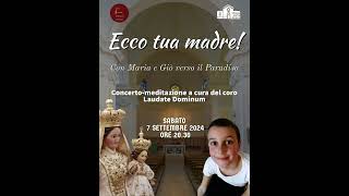 Concerto Meditazione "ECCO TUA MADRE" - STABAT MATER