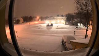 Blizzard 2016 Timelapse