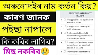 Orunodoi Scheme Payment Problem|Non Eligible Reason orunodoi scheme|orunodoi Payment reason|.